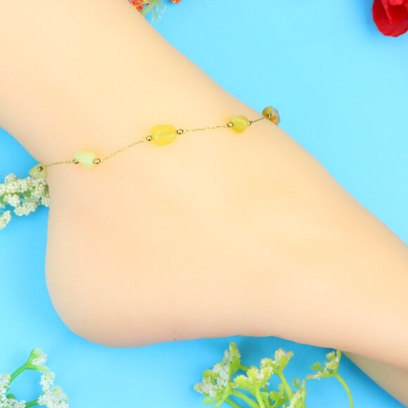 Elegant Handmade Anklet – Perfect for Women & Girls | Ideal Gift Option, DYC1622 - Picture 4 of 12